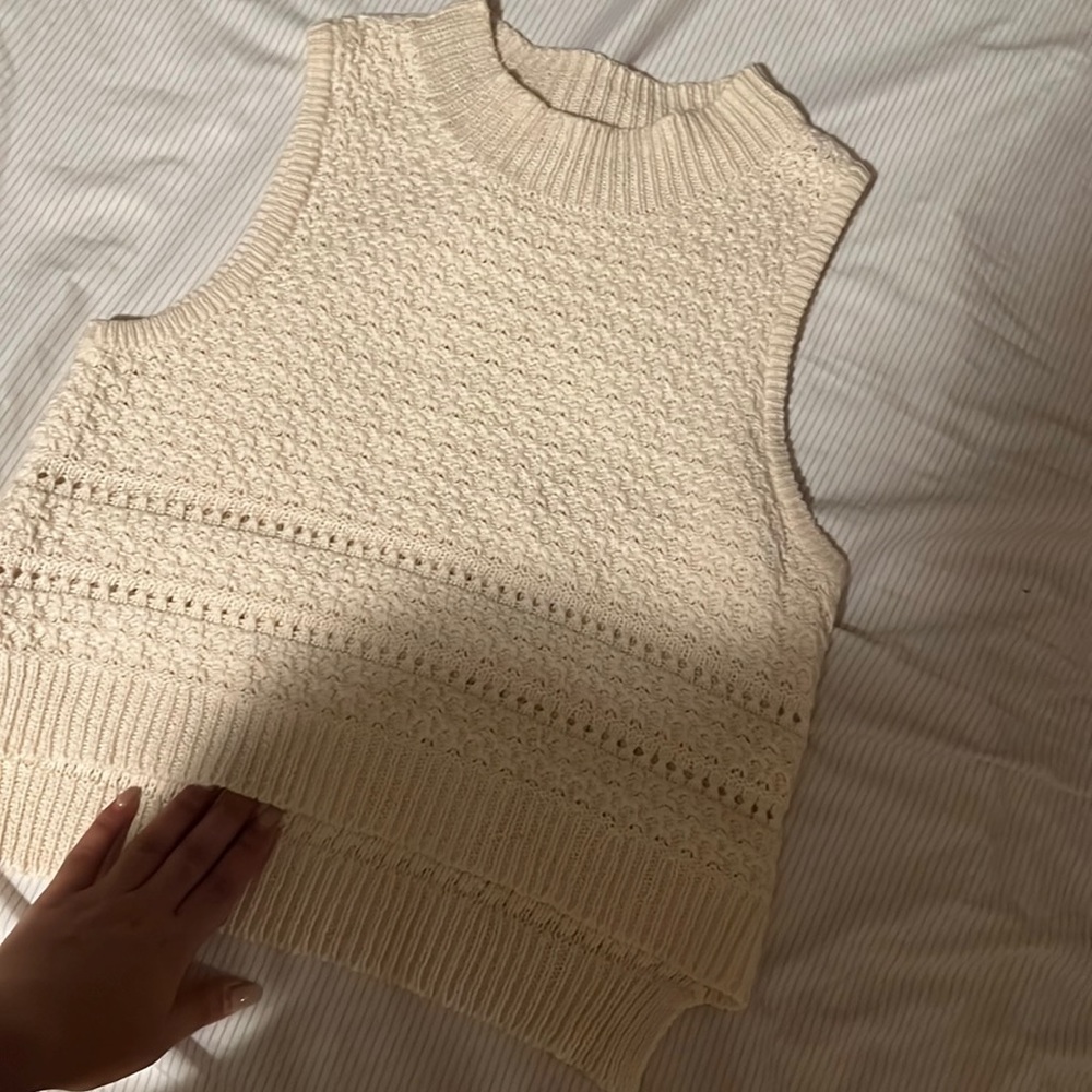 Sweater Vest Top